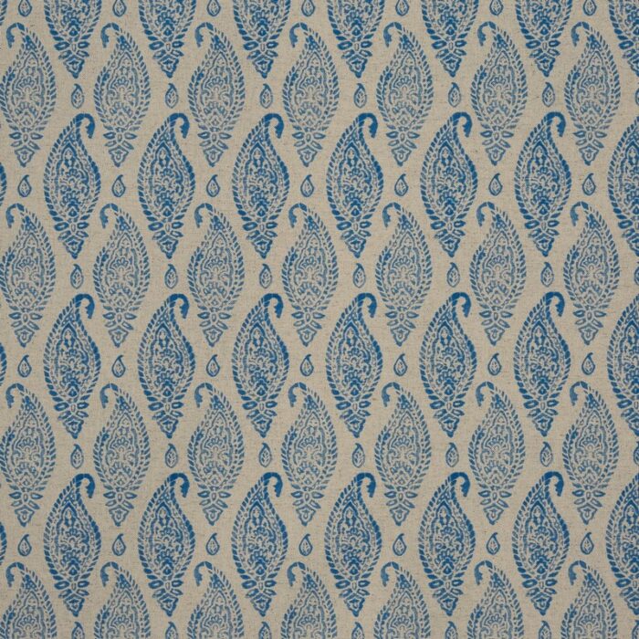 Wollerton Fabric - Cornflower swatch