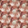 orange botanical cotton fabric from Prestigious Textiles