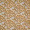 yellow botanical cotton fabric from Prestigious Textiles