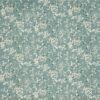 blue botanical cotton fabric from Prestigious Textiles