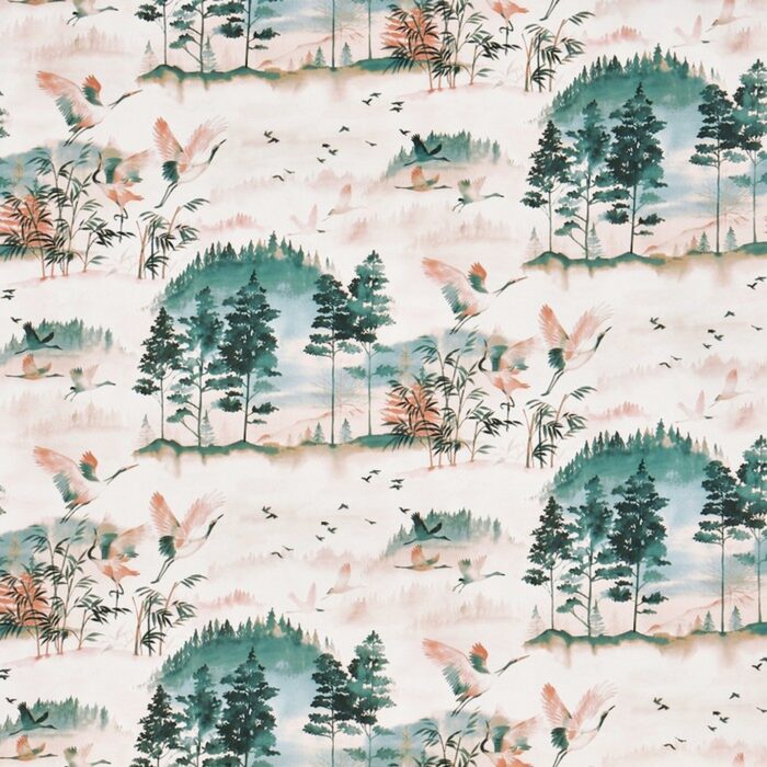 Mayumi Fabric - Lake swatch