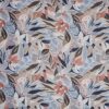 blue botanical cotton fabric from Prestigious Textiles