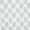 blue botanical embroideried fabric from Prestigious Textiles