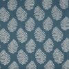 blue botanical embroideried fabric from Prestigious Textiles