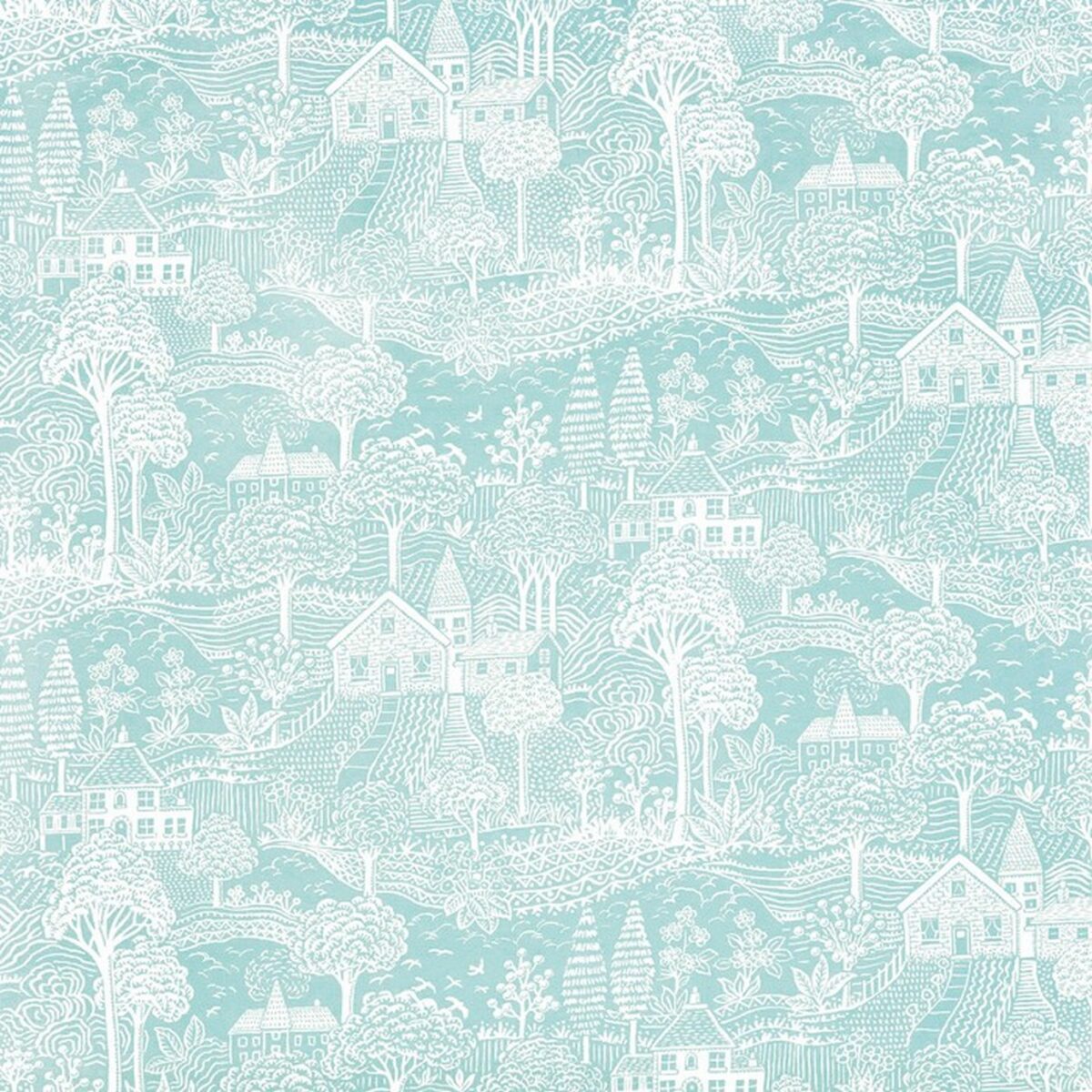 blue misc cotton fabric from Prestigious Textiles