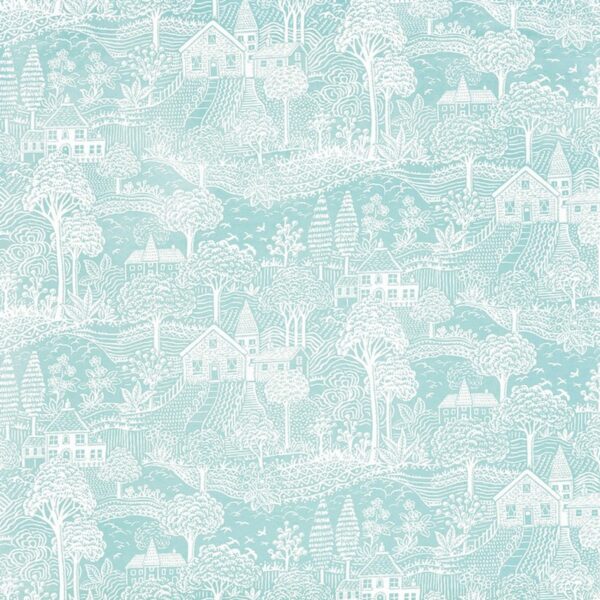 blue misc cotton fabric from Prestigious Textiles