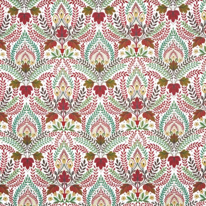 Script Fabric - Cherry swatch