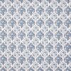 blue botanical cotton fabric from Prestigious Textiles