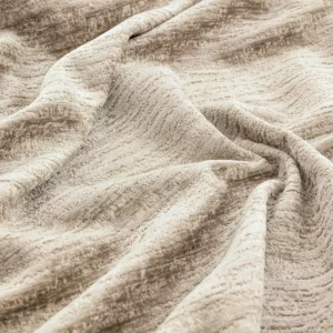neutral plain velvet-chenille fabric from Warwick