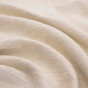 neutral plain velvet-chenille fabric from Warwick