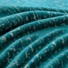 blue plain velvet-chenille fabric from Warwick