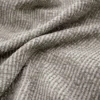 black-grey plain velvet-chenille fabric from Warwick