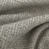 black-grey plain velvet-chenille fabric from Warwick