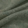 green plain velvet-chenille fabric from Warwick