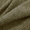 green plain velvet-chenille fabric from Warwick