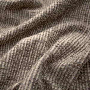 neutral plain velvet-chenille fabric from Warwick