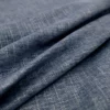 blue plain velvet-chenille fabric from Warwick