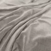black-grey plain velvet-chenille fabric from Warwick
