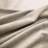 white plain velvet-chenille fabric from Warwick