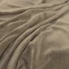neutral plain velvet-chenille fabric from Warwick
