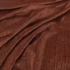 orange plain velvet-chenille fabric from Warwick