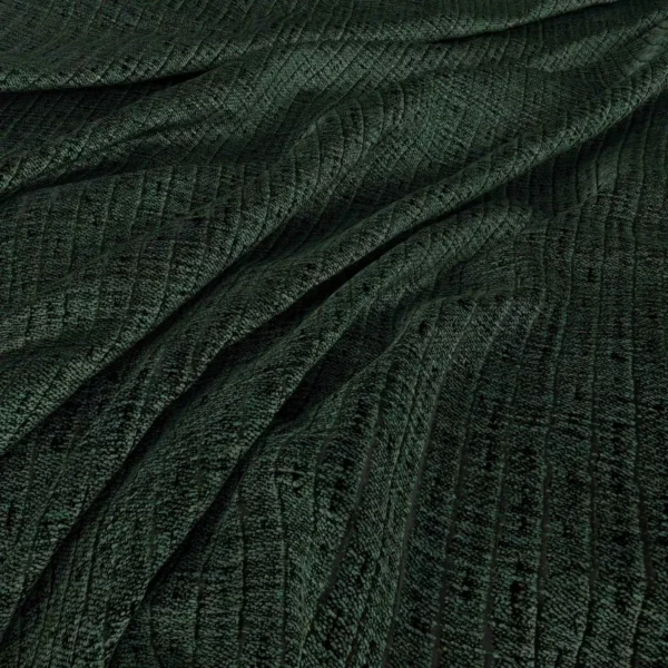 green plain velvet-chenille fabric from Warwick
