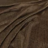 brown plain velvet-chenille fabric from Warwick