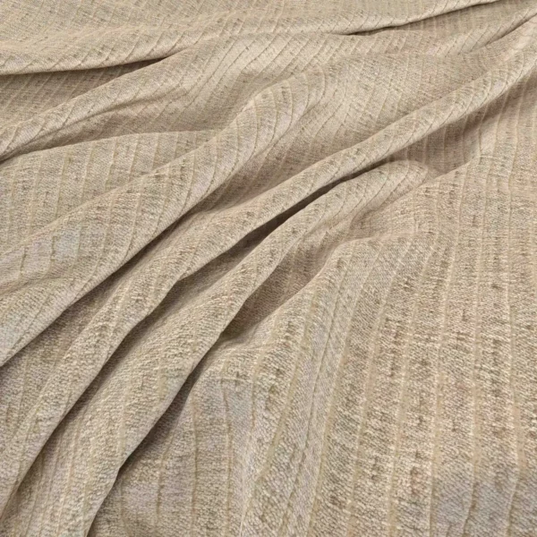 neutral plain velvet-chenille fabric from Warwick