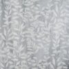 black-grey botanical voile-sheer fabric from Prestigious Textiles