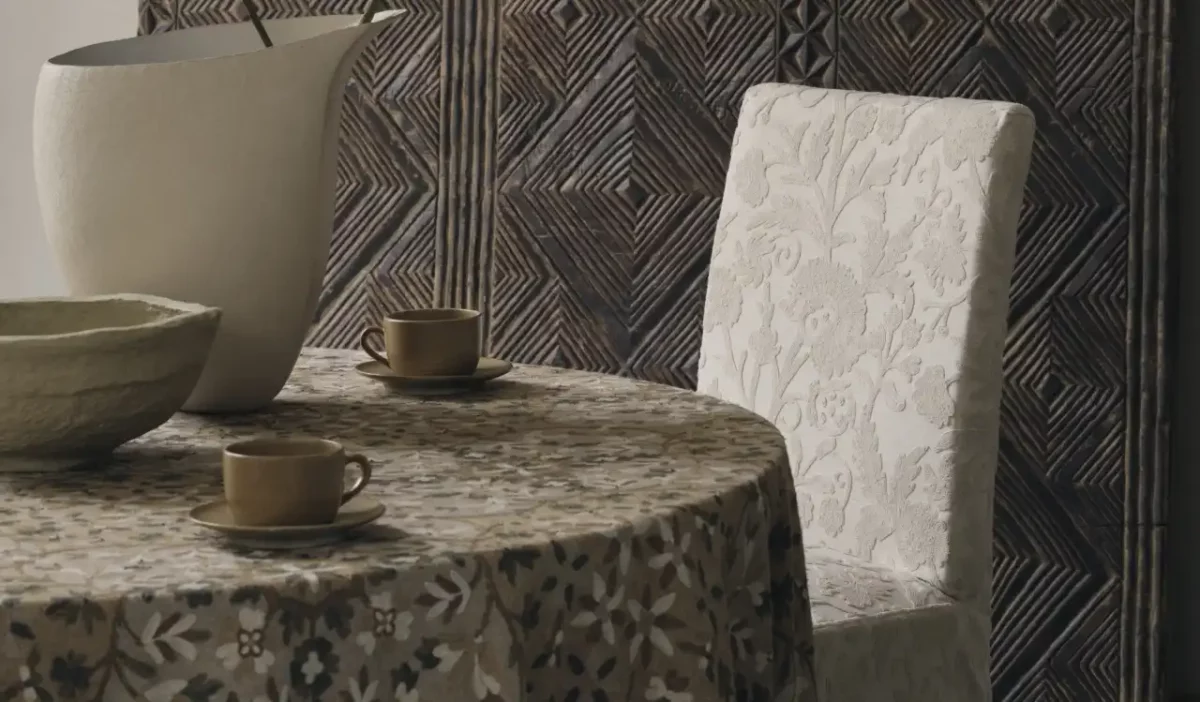 Ferahan Fabric - Porcelain by Ferahan Fabric - Porcelain from