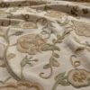 neutral botanical embroideried fabric from Warwick