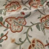 green botanical embroideried fabric from Warwick