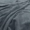 blue plain velvet-chenille fabric from Warwick