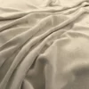 white plain velvet-chenille fabric from Warwick