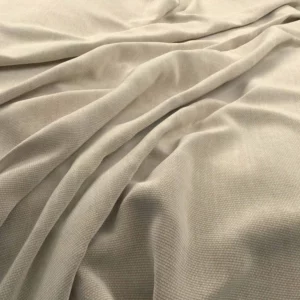 white plain velvet-chenille fabric from Warwick