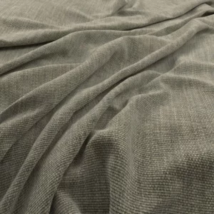 green plain velvet-chenille fabric from Warwick