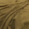 yellow plain velvet-chenille fabric from Warwick