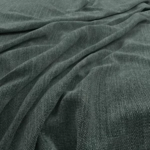 green plain velvet-chenille fabric from Warwick