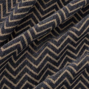 blue geometric woven fabric from Warwick