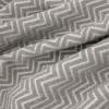 black-grey geometric woven fabric from Warwick
