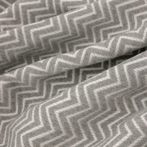 black-grey geometric woven fabric from Warwick