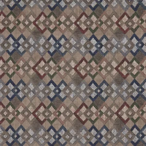 black-grey geometric woven fabric from Warwick