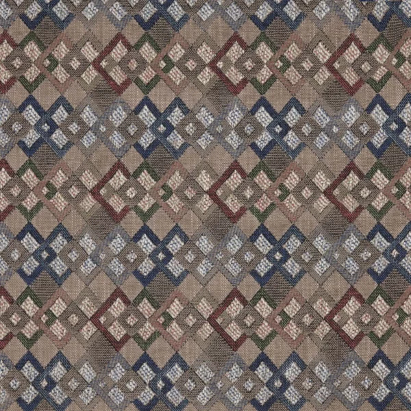 Broadway Fabric - Document by black-grey geometric woven fabric from Warwick