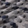 blue geometric woven fabric from Warwick