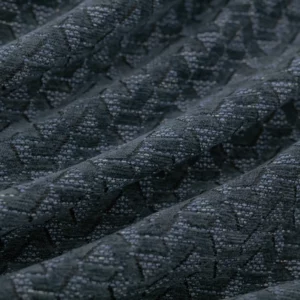 blue geometric woven fabric from Warwick