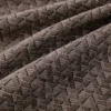 brown geometric woven fabric from Warwick