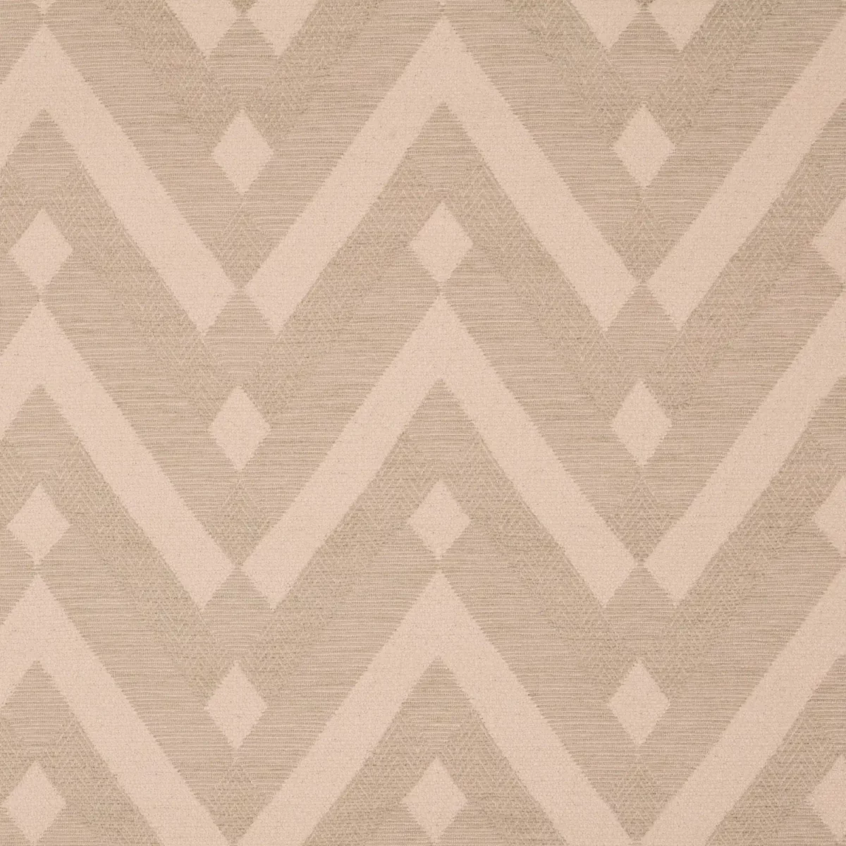 Wicked Fabric - Natural by neutral geometric woven fabric from Warwick