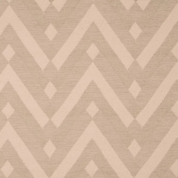 Wicked Fabric - Natural by neutral geometric woven fabric from Warwick