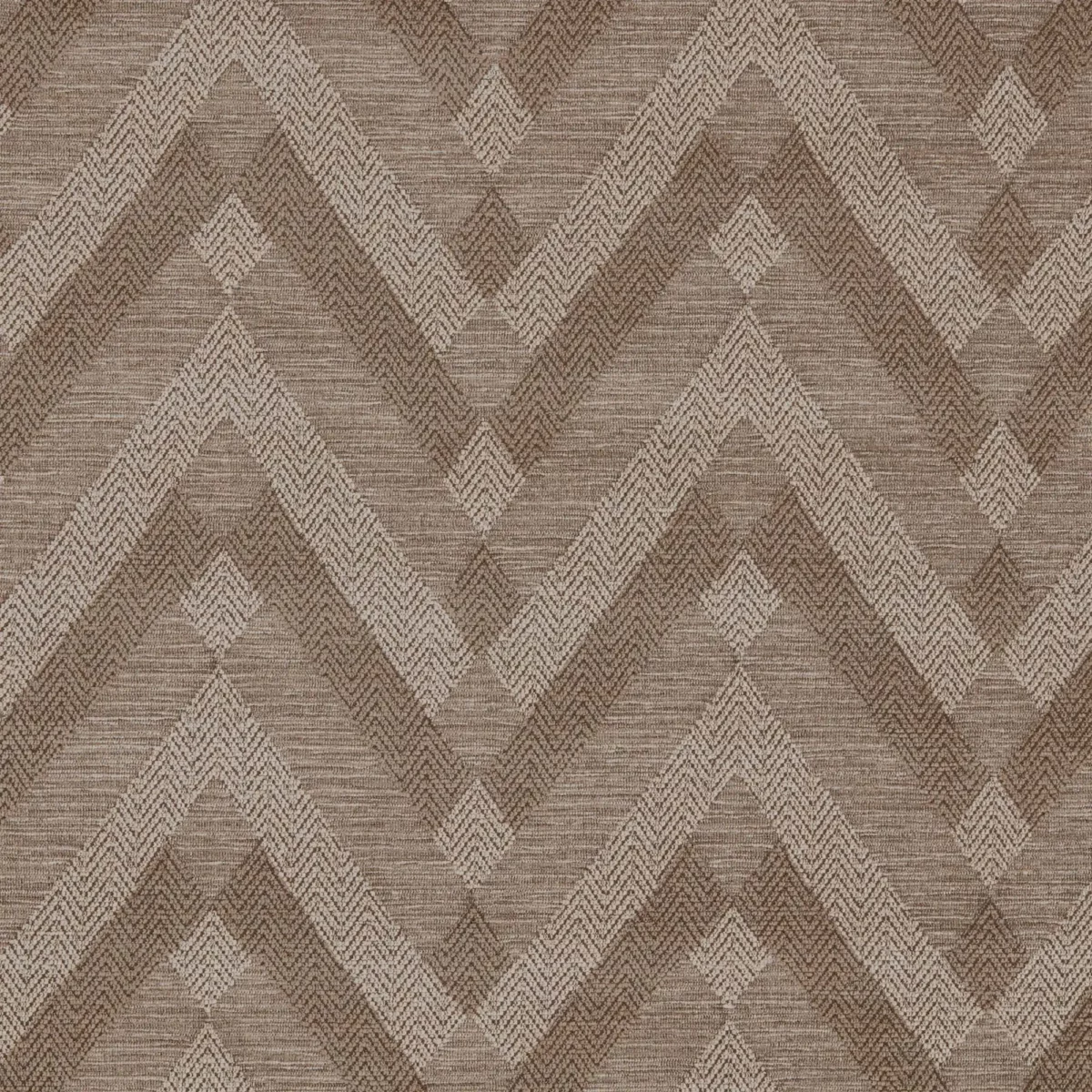 Wicked Fabric - Taupe by neutral geometric woven fabric from Warwick