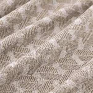 neutral geometric woven fabric from Warwick